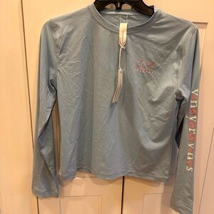 Vineyard Vines Sky Blue Performance Shirt